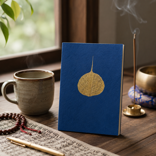 Tibetan Paper - Buddha Leaf Notebook