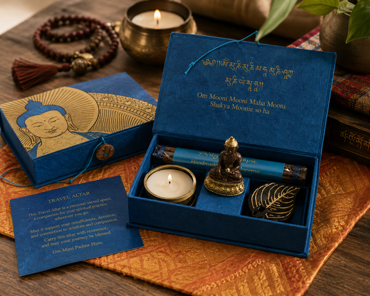 Medicine Buddha Travel Altar
