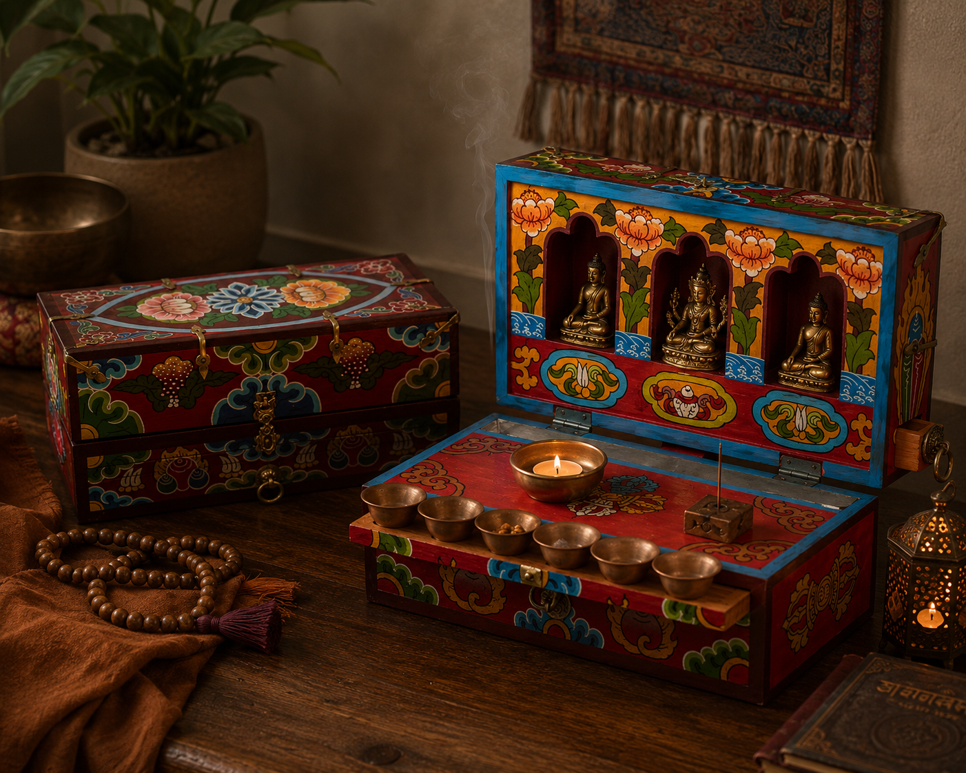 Wooden Full Travel Altar