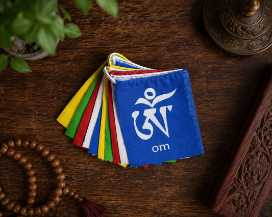 Compassion Mantra - Mini Prayer Flag