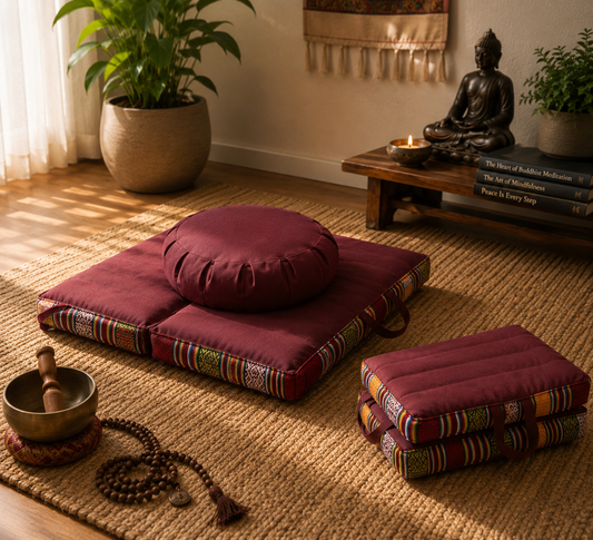 Folding Meditation Cushion