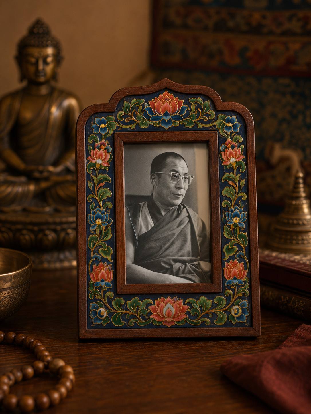 Lotus Photo Frame